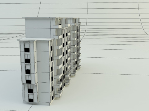 Big building Model 3D