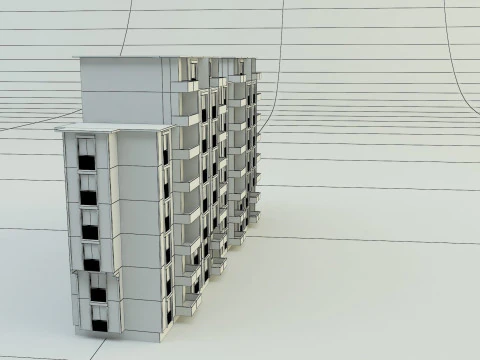 Big building 3D Model