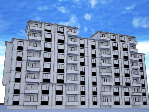 Big building Model 3D