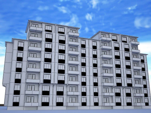 Big building 3D Model