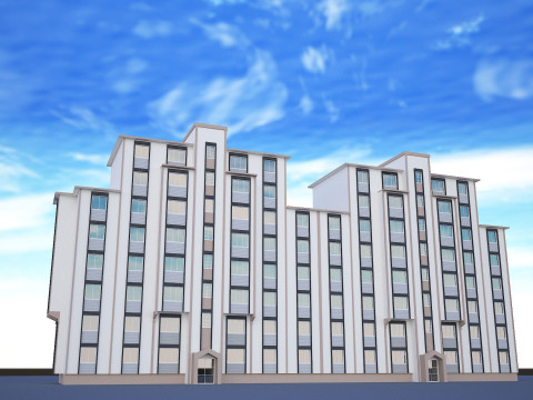 Big building 3d mode Modèle 3D