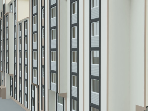 Big building 3d mode Modèle 3D