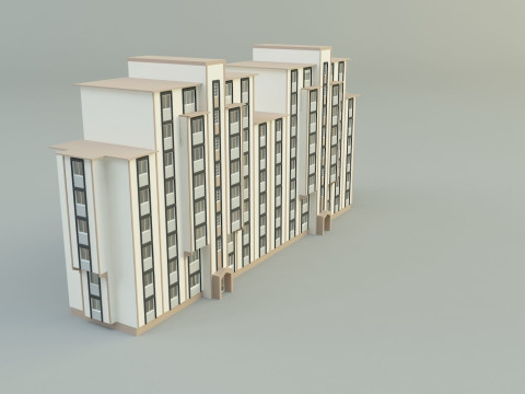Big building 3d mode Modèle 3D