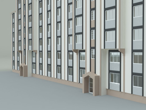 Big building 3d mode Modèle 3D