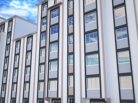 Big building 3d mode Modèle 3D