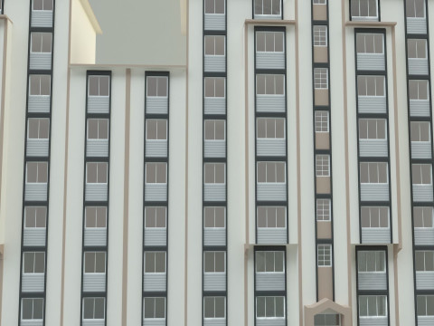Big building 3d mode Modèle 3D