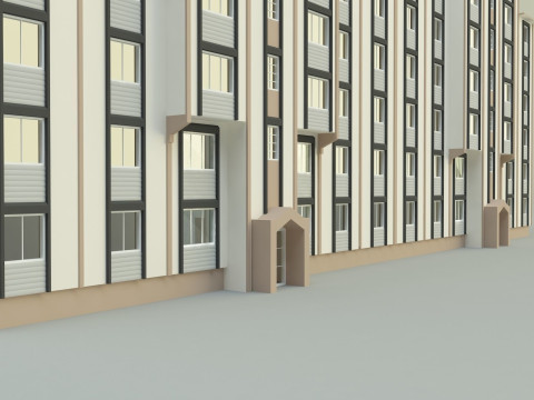 Big building 3d mode Modèle 3D