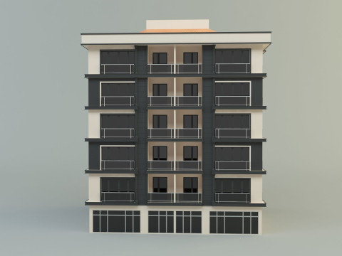 Building 10 3D Model