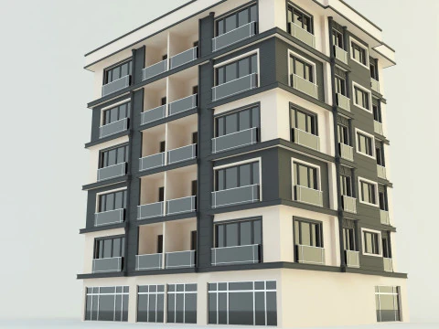 Building 10 3D Model