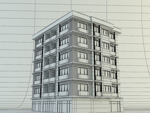 Building 10 3D Модель