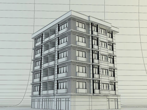 Building 10 3D Model