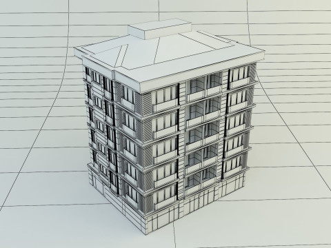 Building 10 3D Модель