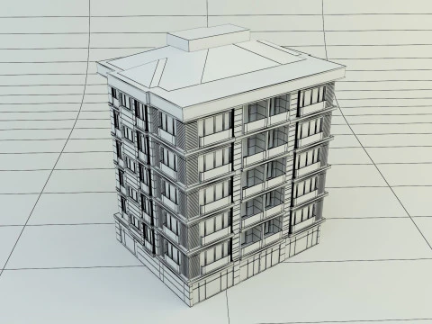 Building 10 3D Model