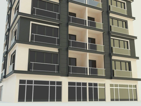 Building 10 3D Model