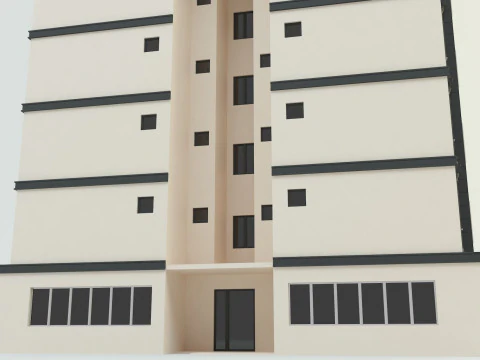Building 10 3D Model