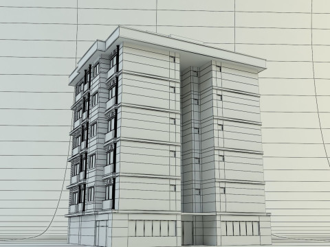 Building 10 3D Модель