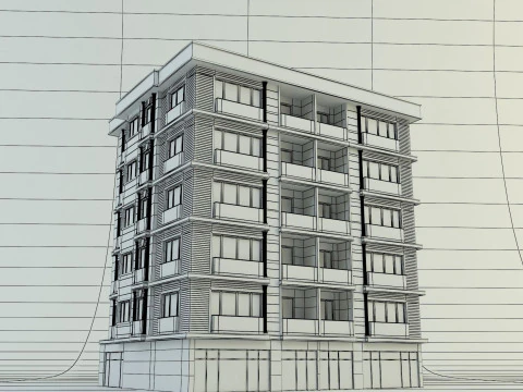 Building 10 3D Model
