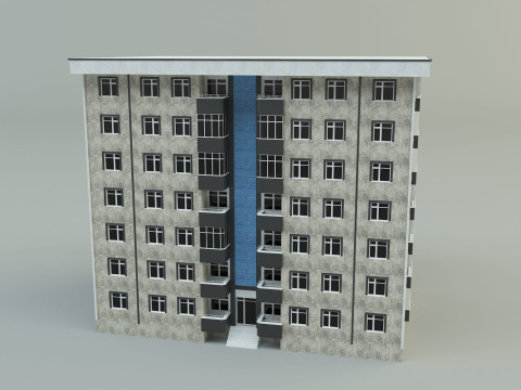 Building 11 3d house 3D Модель