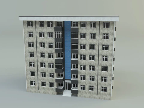 Building 11 3d house 3D Model
