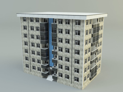Building 11 3d house 3D Модель
