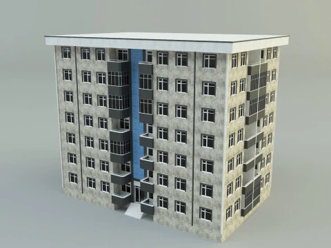 Building 11 3d house 3D Model