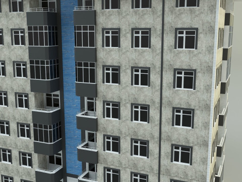 Building 11 3d house 3D Модель