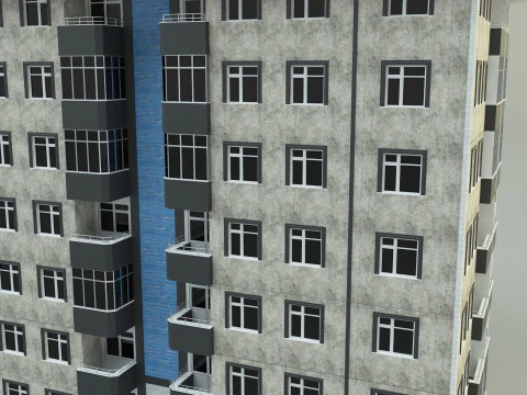 Building 11 3d house 3D Model