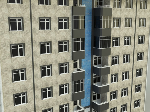 Building 11 3d house 3D Модель