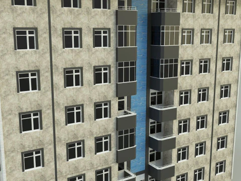 Building 11 3d house 3D Model