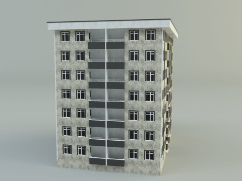Building 11 3d house 3D Модель
