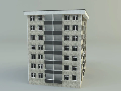 Building 11 3d house 3D Model