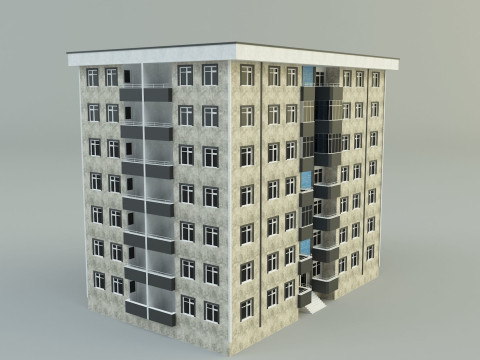 Building 11 3d house 3D Модель