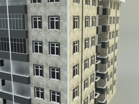Building 11 3d house 3D Модель