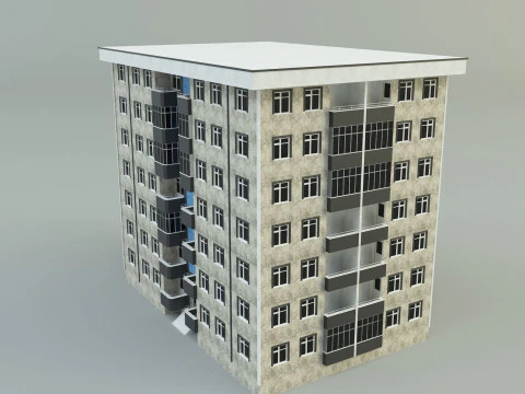 Building 11 3d house 3D Model