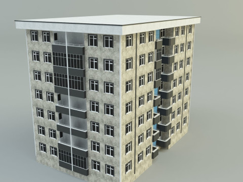 Building 11 3d house 3D Модель