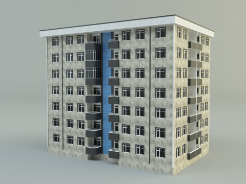 Building 11 3d house 3D Модель