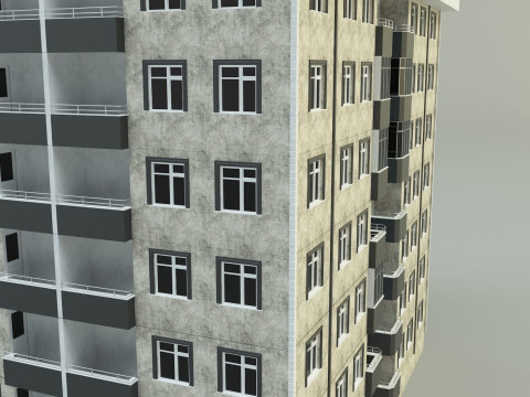 Building 11 3d house 3D Модель