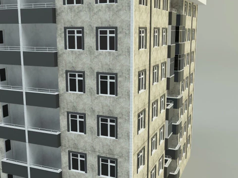 Building 11 3d house 3D Model