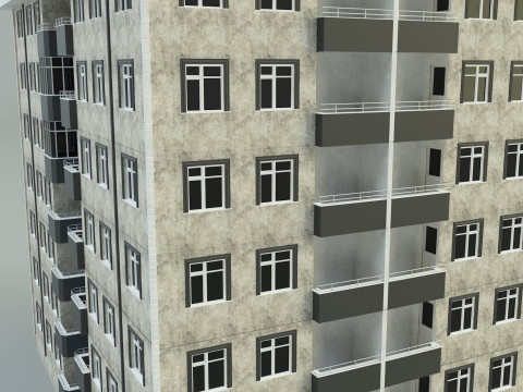 Building 11 3d house 3D Модель