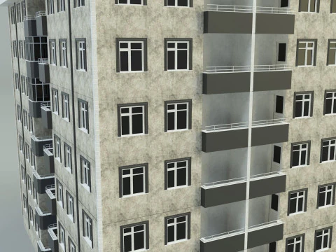Building 11 3d house 3D Model