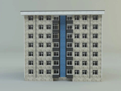 Building 11 3d house 3D Model