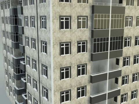 Building 11 3d house 3D Model