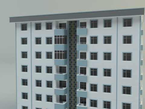 Building 111 3d house model 3Dモデル