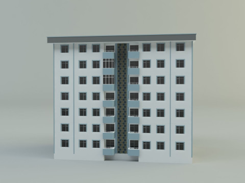 Building 111 3d house model 3Dモデル