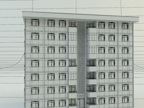 Building 111 3d house model 3Dモデル