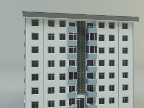 Building 111 3d house model 3Dモデル