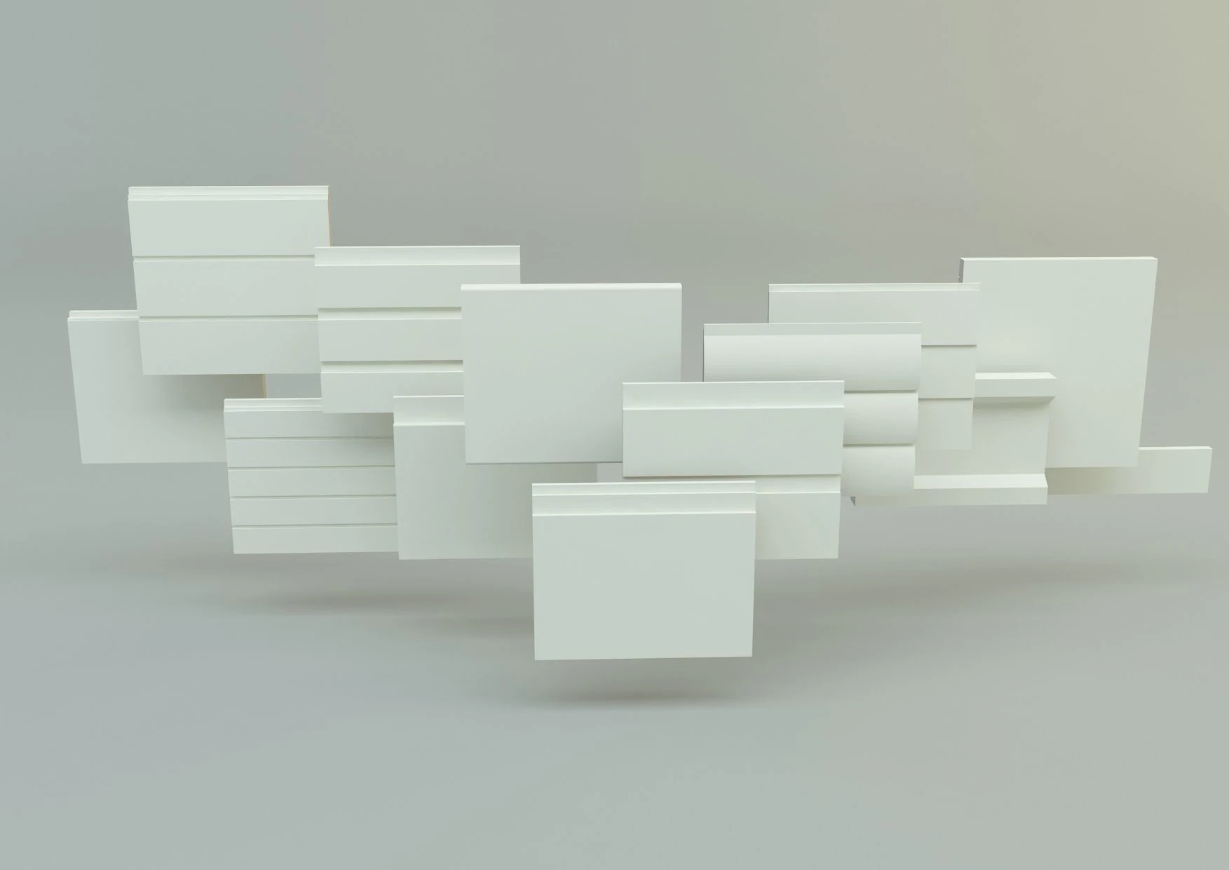 Building cladding models 3D Model .c4d .max .obj .3ds .fbx .stl .blend 
