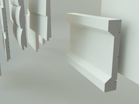 Building cladding models 3D Model