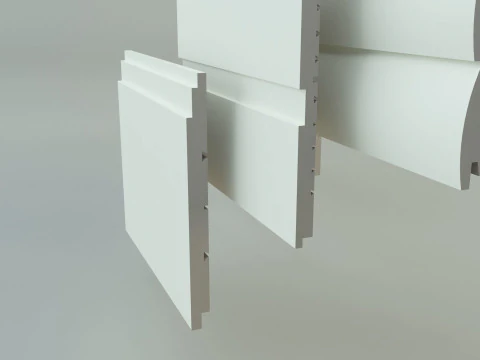 Building cladding models 3D Model