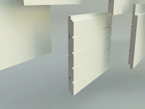 Building cladding models 3D Model